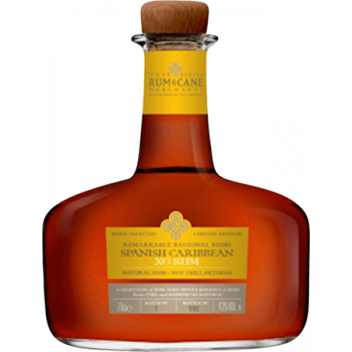 Spanish Caribbean XO Rum West Indies Run & Cane 43,0, 70cl